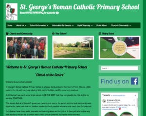 St George's Roman Catholic Primary School Website Image